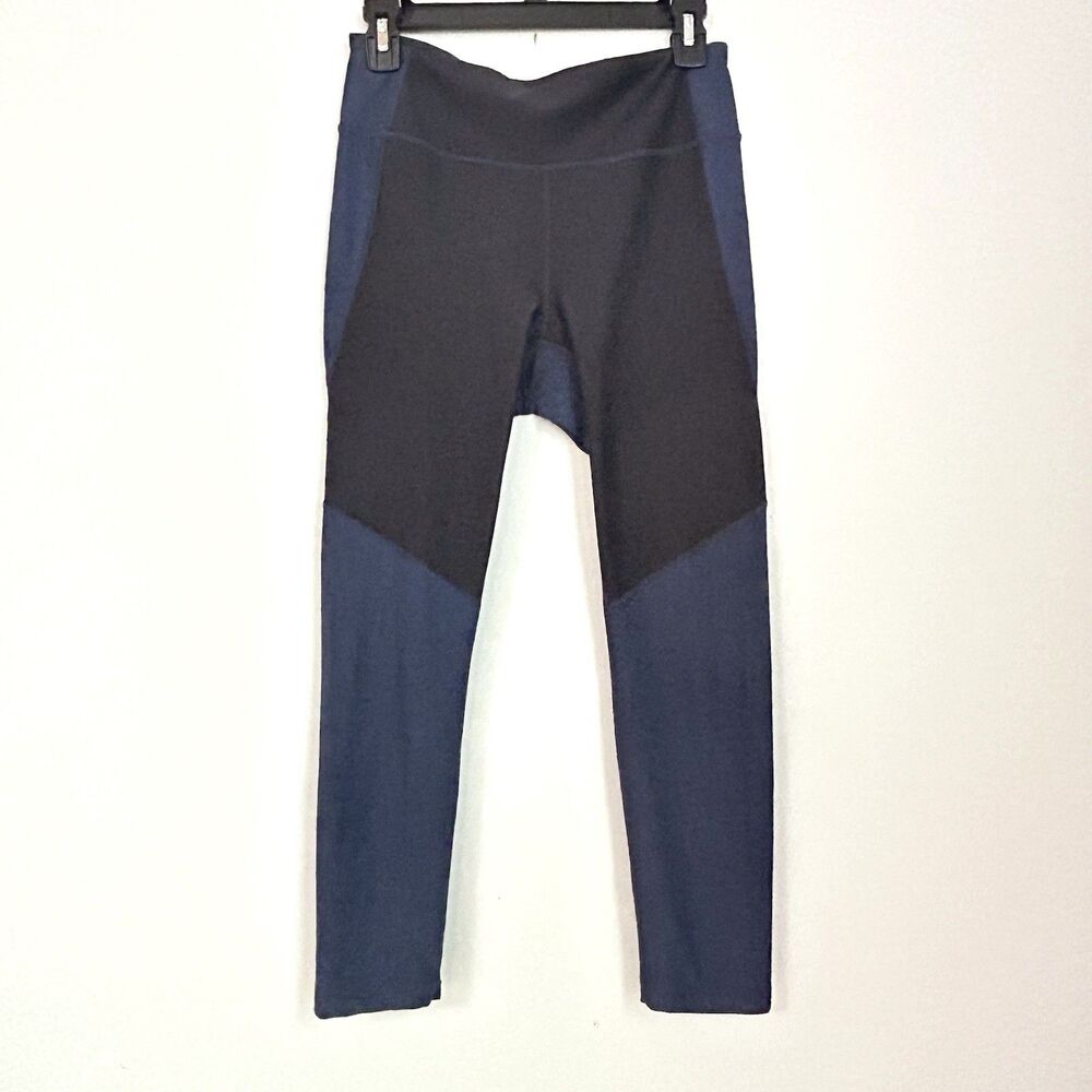 Outdoor Voices‎ Colorblock Leggings Women M Cropped 7/8 Athletic Yoga Pants
